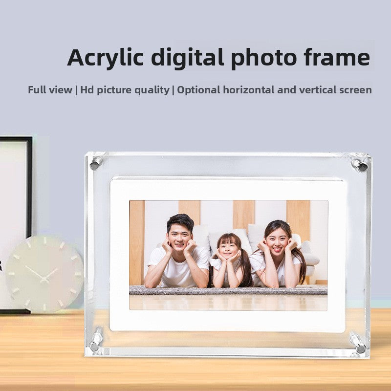 5-inch transparent acrylic digital photo frame