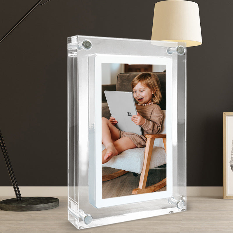 5-inch transparent acrylic digital photo frame