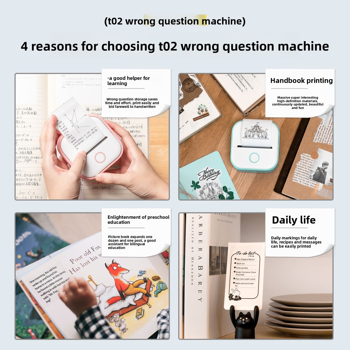 Mini Thermal Bluetooth Printer