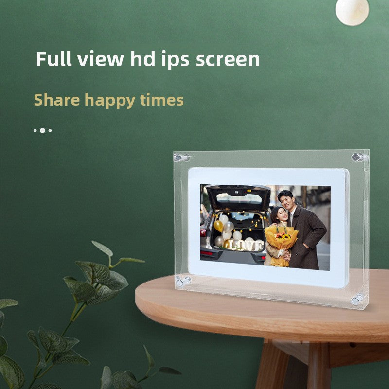 5-inch transparent acrylic digital photo frame