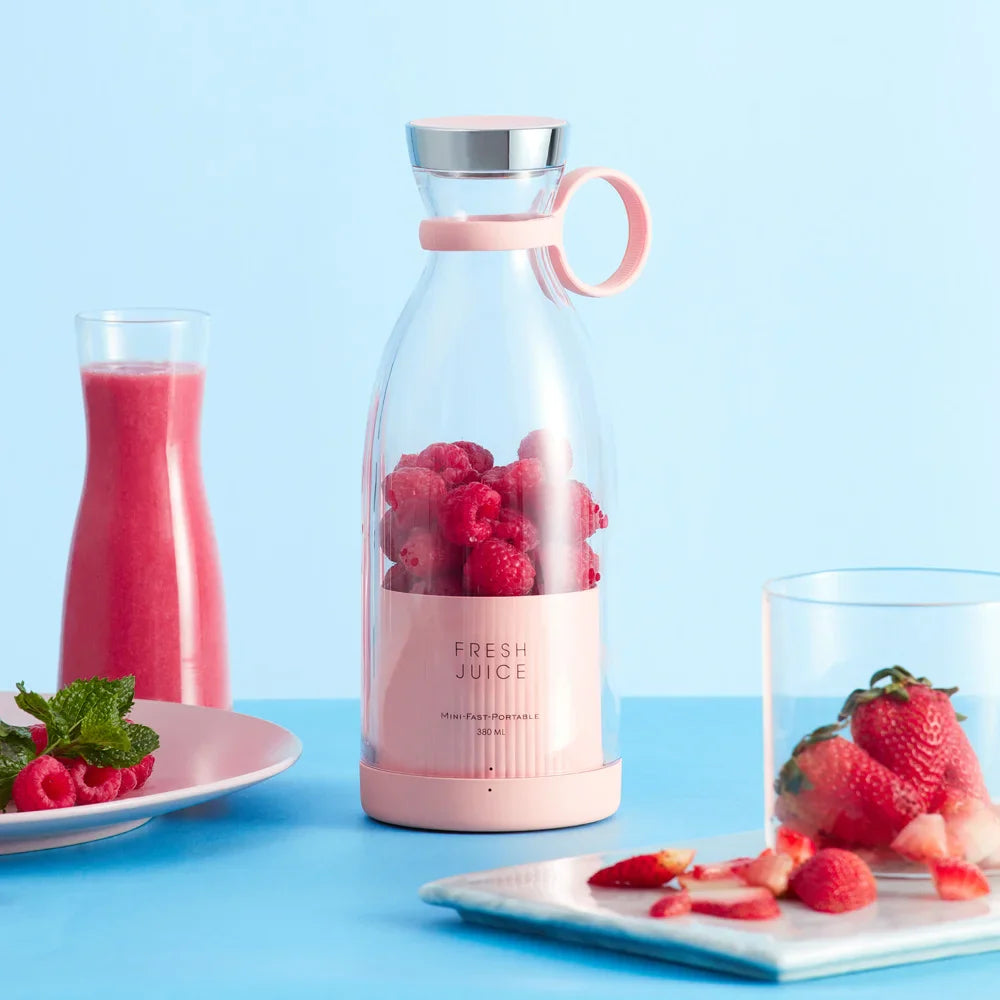 Mini Frullatore Portatile 380ml – Frullatore Elettrico per Frutta & Smoothie
