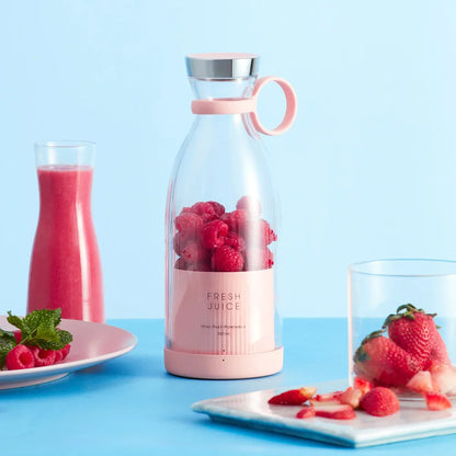 Mini Frullatore Portatile 380ml – Frullatore Elettrico per Frutta & Smoothie